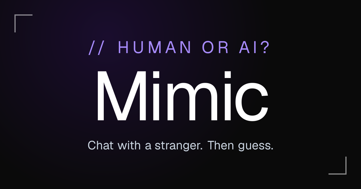 Mimic- Browser game.